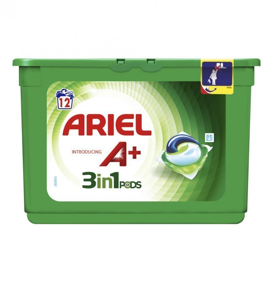 Ariel 3in1 White Pyykinpesunestetabletti 12 Kpl