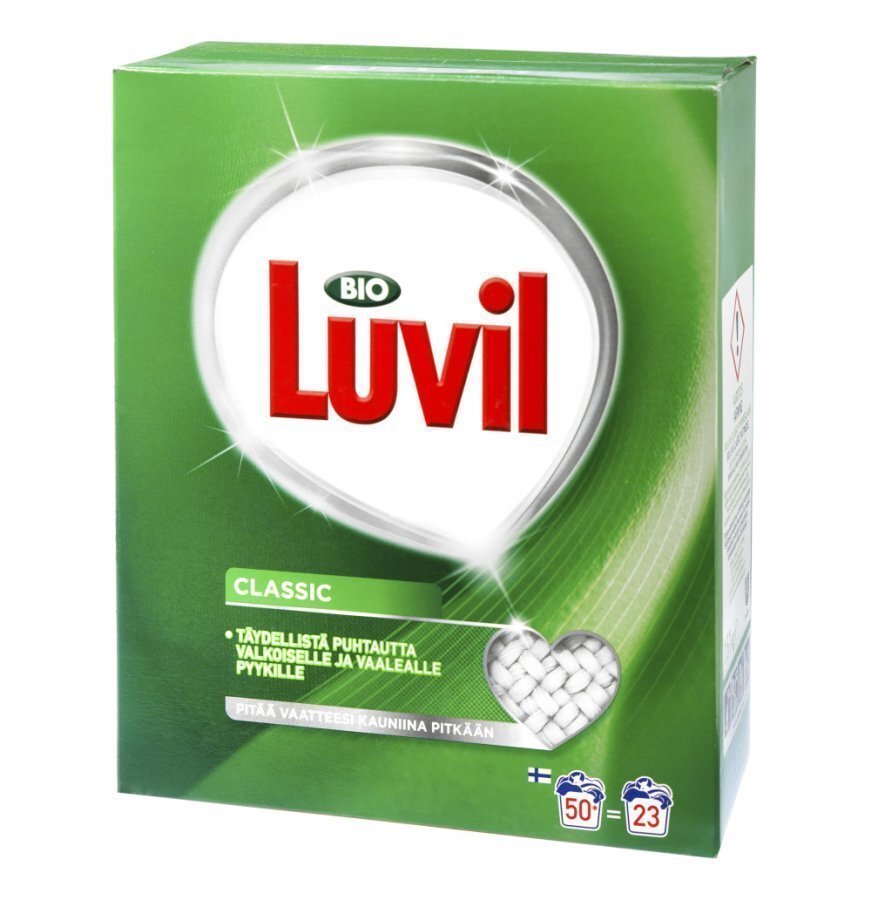 Bio Luvil Classic Pyykinpesujauhetiiviste 1