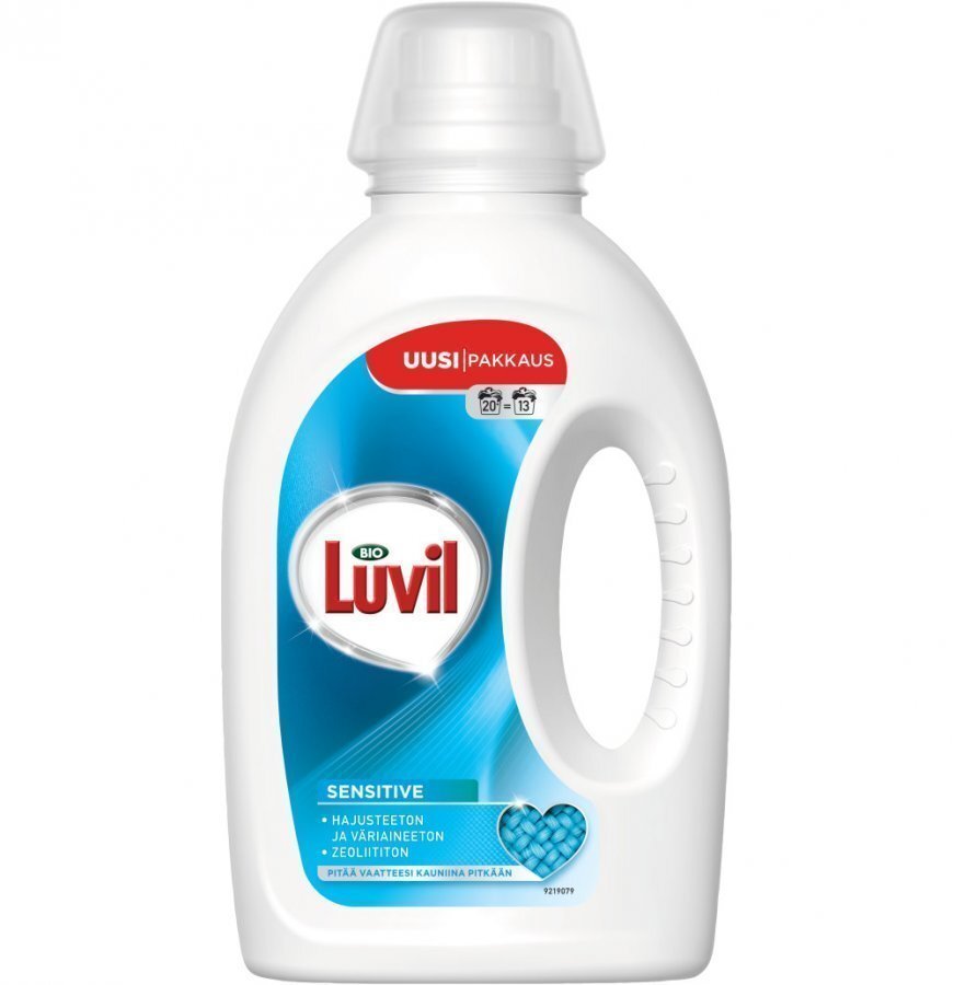 Bio Luvil Sensitive Pyykinpesunestetiiviste 1 L