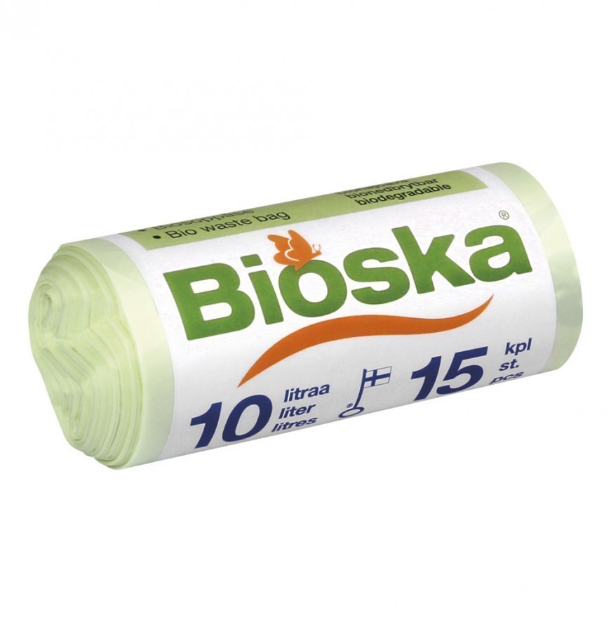 Bioska Jätepussi 10 L 15 Kpl