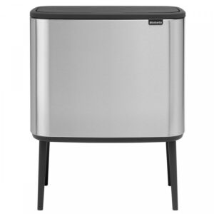 Brabantia Bo Touch Roska-Astia Matta / Teräs 11 + 23 L