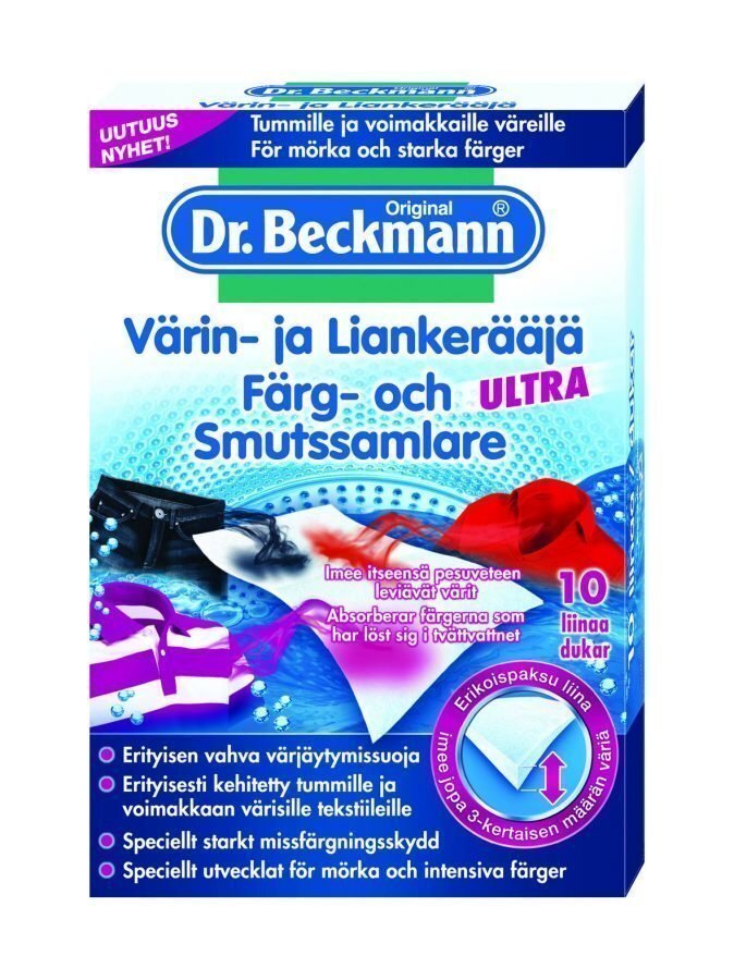 Dr Beckmann Värin- Ja Liankerääjä Ultra 10 kpl