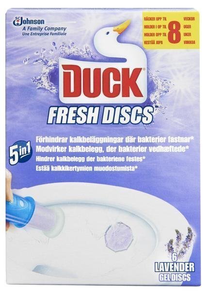 Duck Fresh Discs 36ml Wc-Raikastin Laventeli