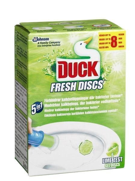 Duck Fresh Discs 36ml Wc-Raikastin Lime