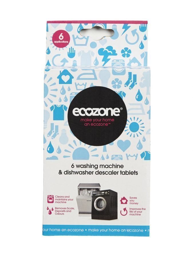 Ecozone Puhdistusaine Pesukoneelle 6 X 30 g
