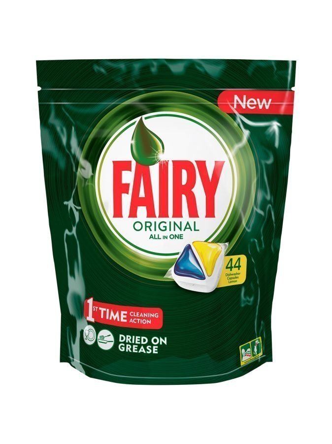 Fairy All In 1 Lemon Konetiskitabletti 44 kpl