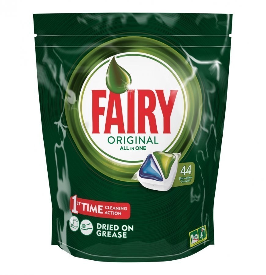 Fairy Original Greenall In One Konetiskitabletti 44 Kpl