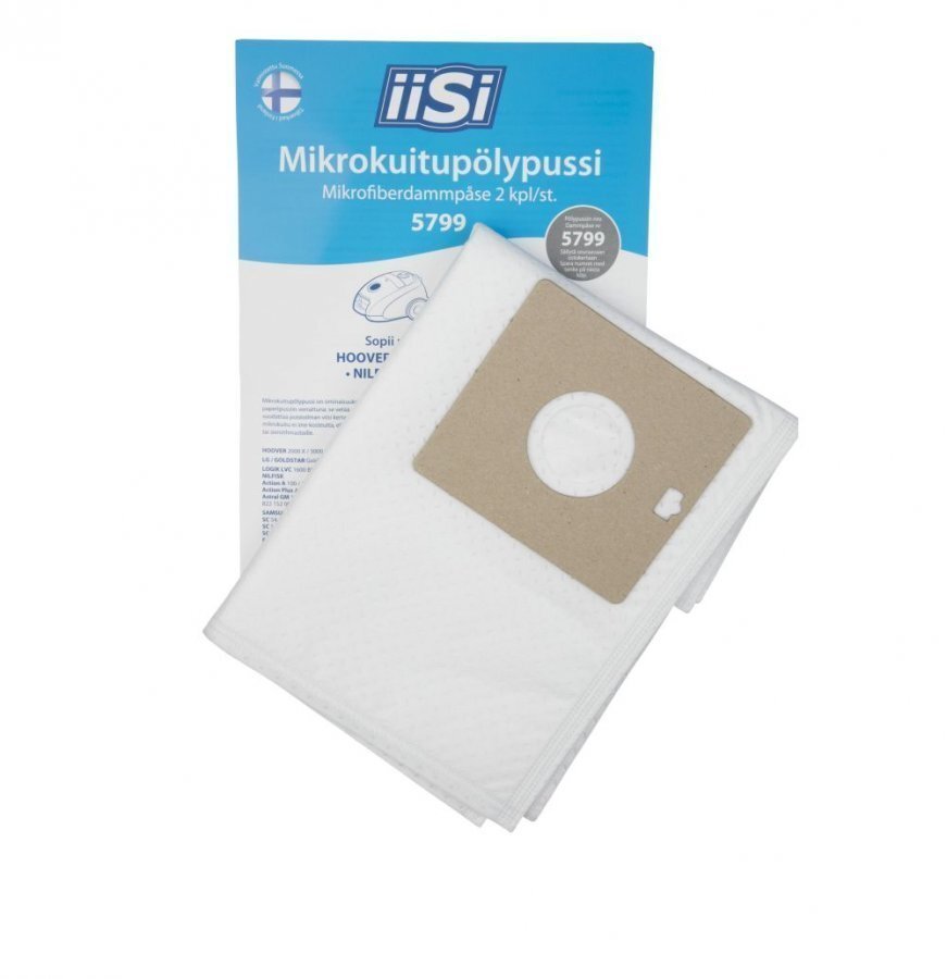 Iisi 5799 Mikrokuitupölypussi 2kpl