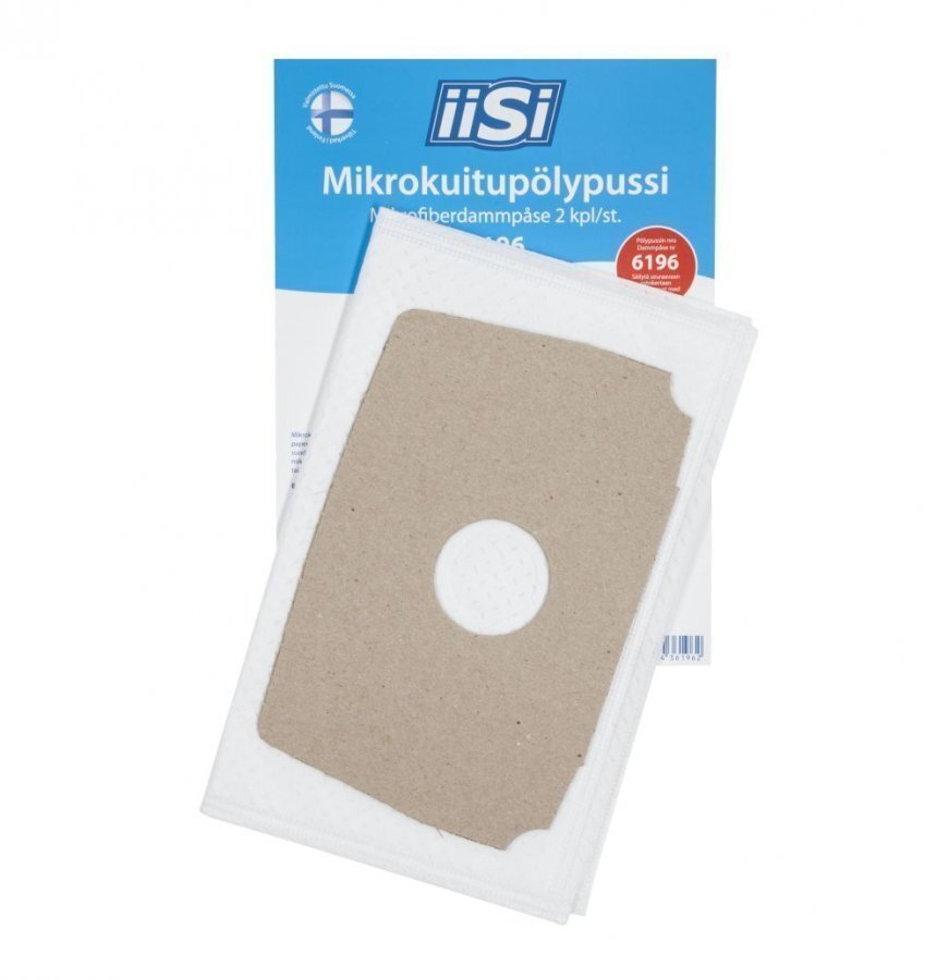 Iisi 6196 Mikrokuitupölypussi 2kpl