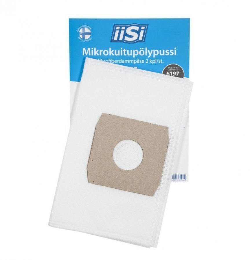 Iisi 6197 Mikrokuitupölypussi 2kpl