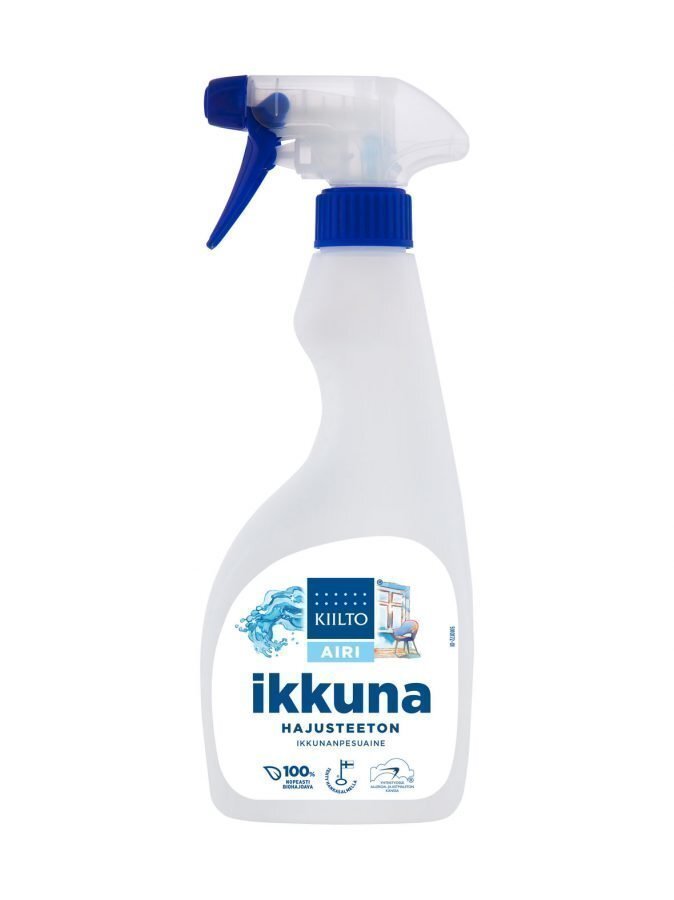 Kiiltoclean Airi Ikkunapuhdistaja Ikkunanpesuaine 500 ml