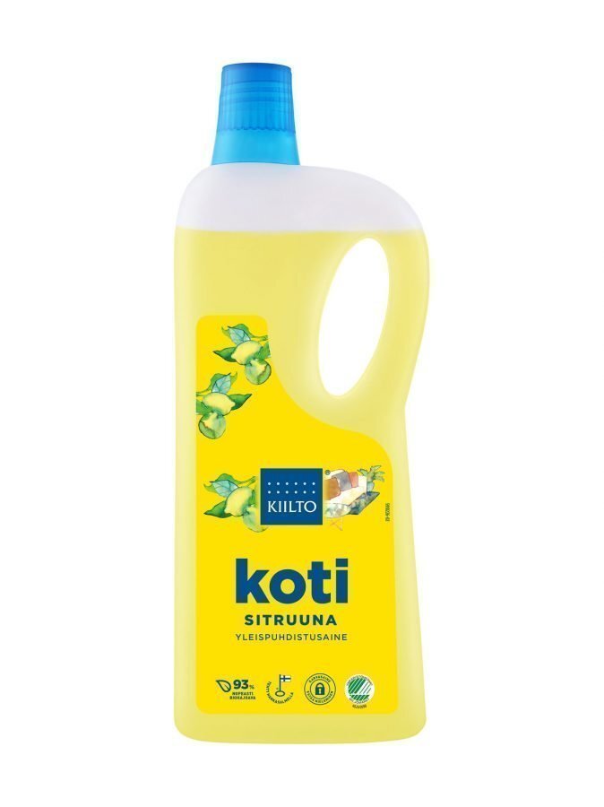 Kiiltoclean Sitruuna Kodinpuhdistaja Puhdistusaine 1 l