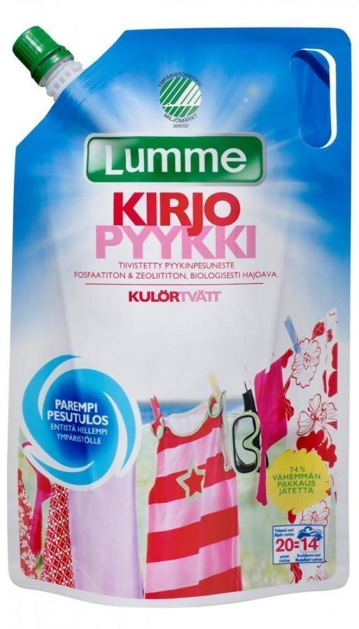 Lumme Kirjopyykki 800 Ml Pyykinpesuneste