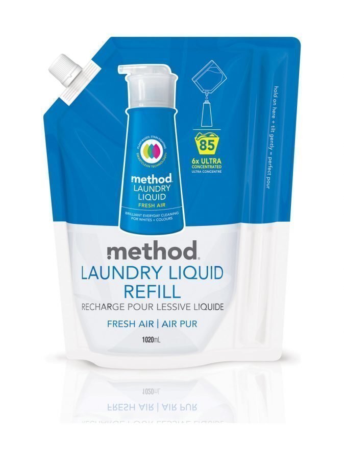 Method Fresh Air Pyykinpesuaine Täyttöpakkaus 1020 ml