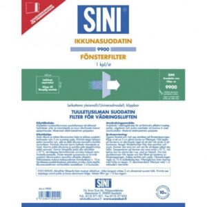 Sini Ikkunasuodatin 160 X 95 Cm