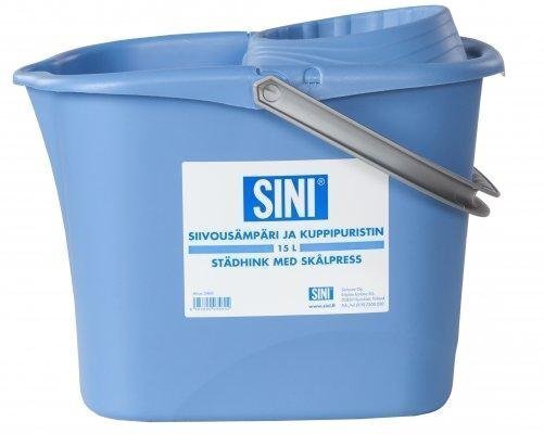 Sini Siivousämpäri Ja Kuppipuristin