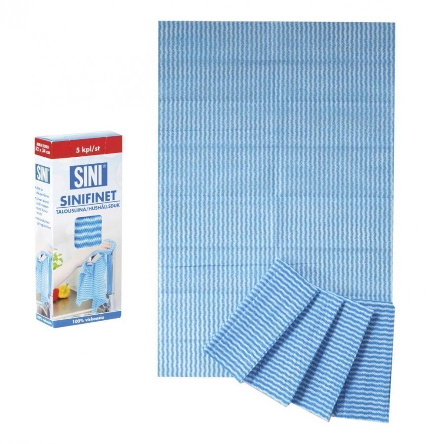 Sini Sinifinet Talousliina 52 X 34 Cm 5 Kpl