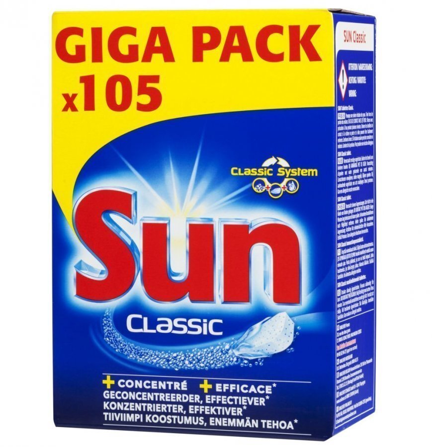 Sun Classic Konetiskitabletti 105 Kpl