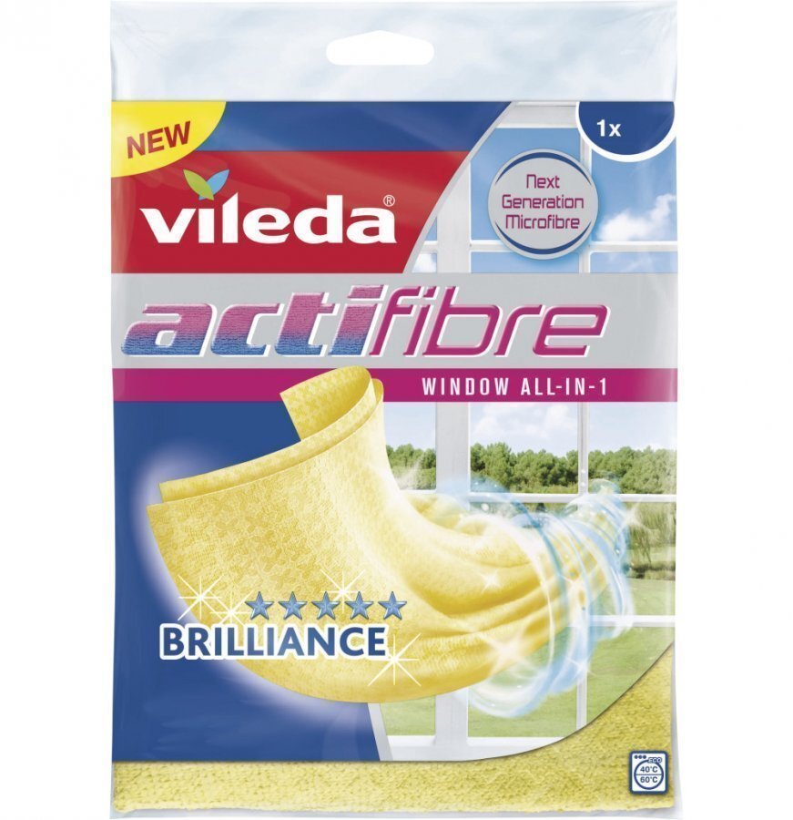 Vileda Actifibre 2in1 Ikkunaliina