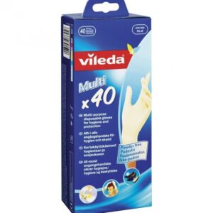 Vileda Multi Latex Kertakäyttökäsine 40 Kpl