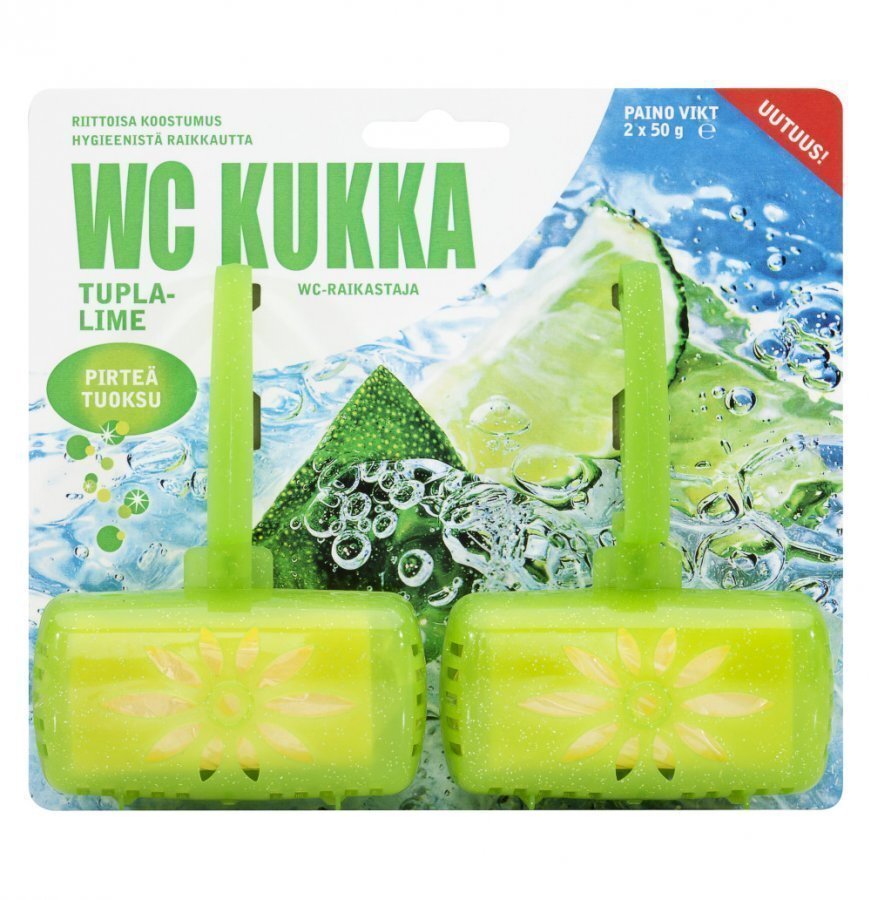 Wc Kukka Lime Wc-Raikastin 2 X 50 G
