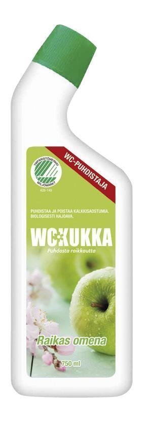 Wc Kukka Raikas Omena 750 Ml Wc-Puhdistusaine